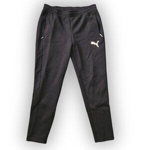 PUMA ATHLETIC BLACK JOGGERS SIZE LARGE